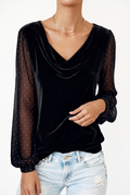The Sheer Sleeve Blouse