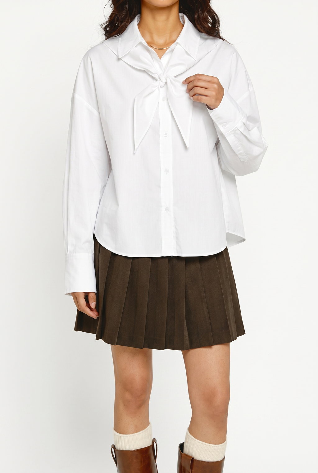 The Tie Neck Shirt